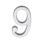 M Marcus Heritage Brass Numeral 9 - Concealed Fix 76mm